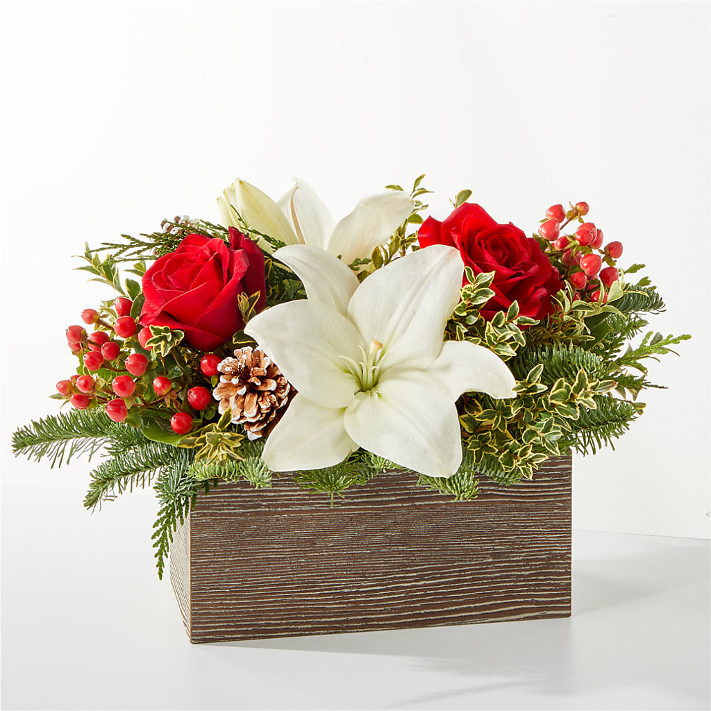 Snowy Wonderland Bouquet – Sb Floral Too, Davenport IA