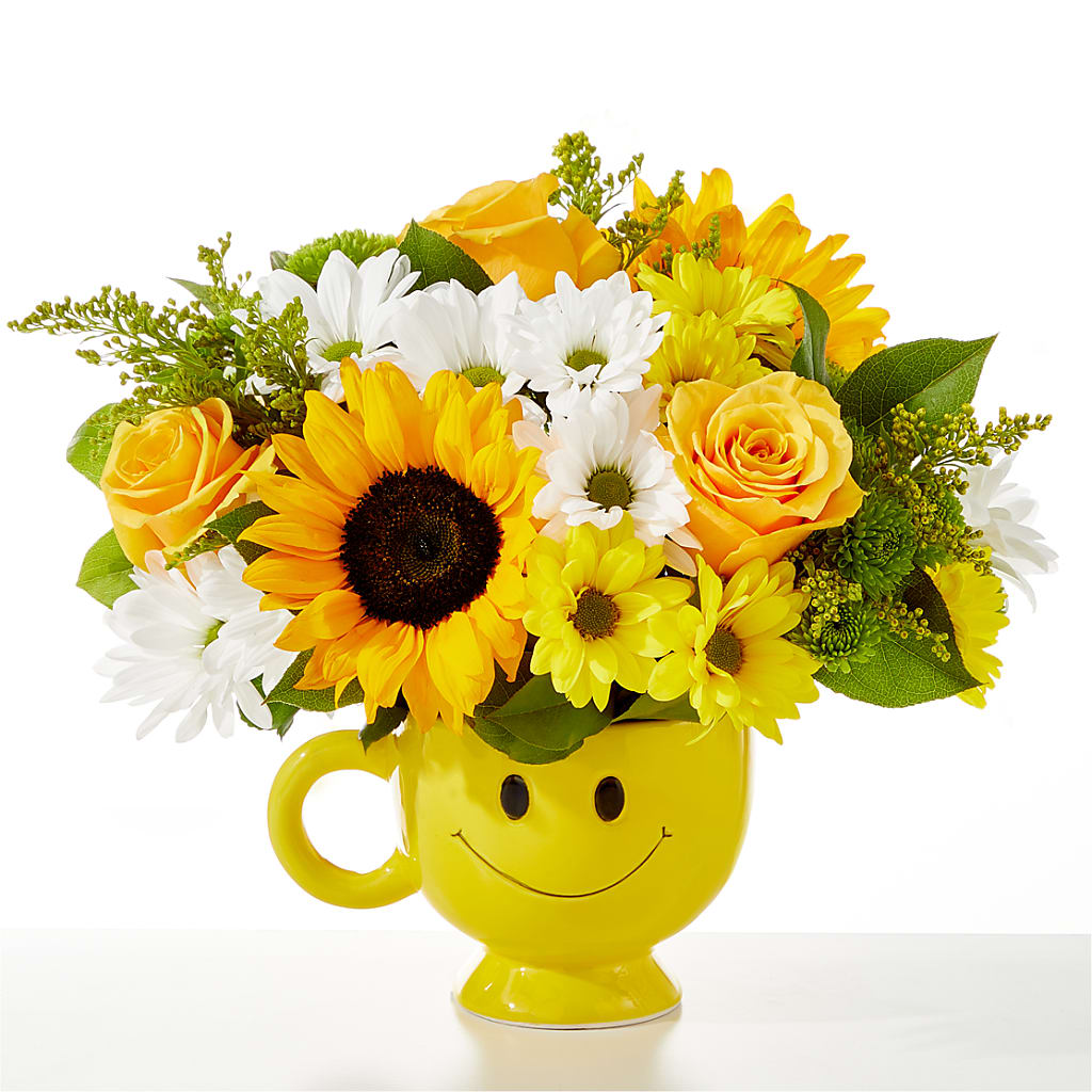 Be Happy Bouquet – Sb Floral Too, Davenport IA