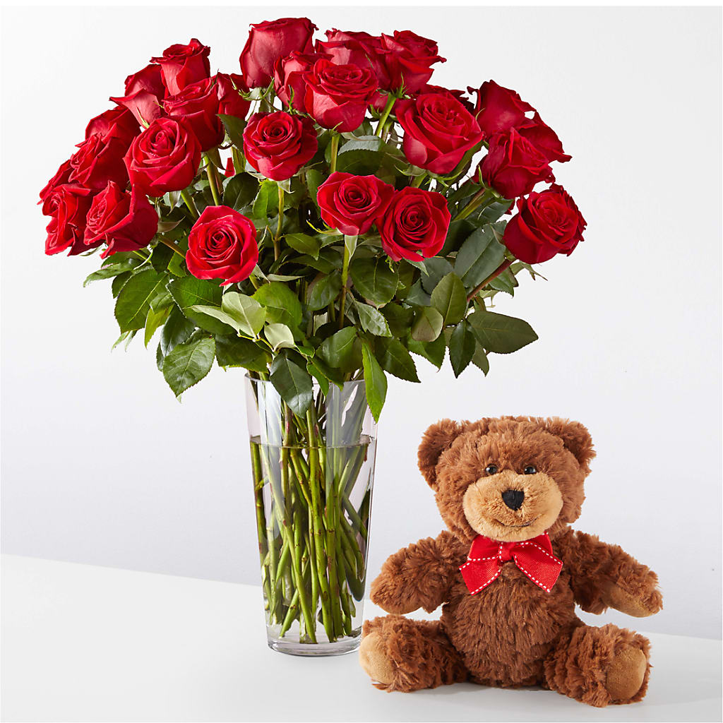 Romantic Long Stem Red Rose Bouquet Bundles – Sb Floral Too, Davenport IA