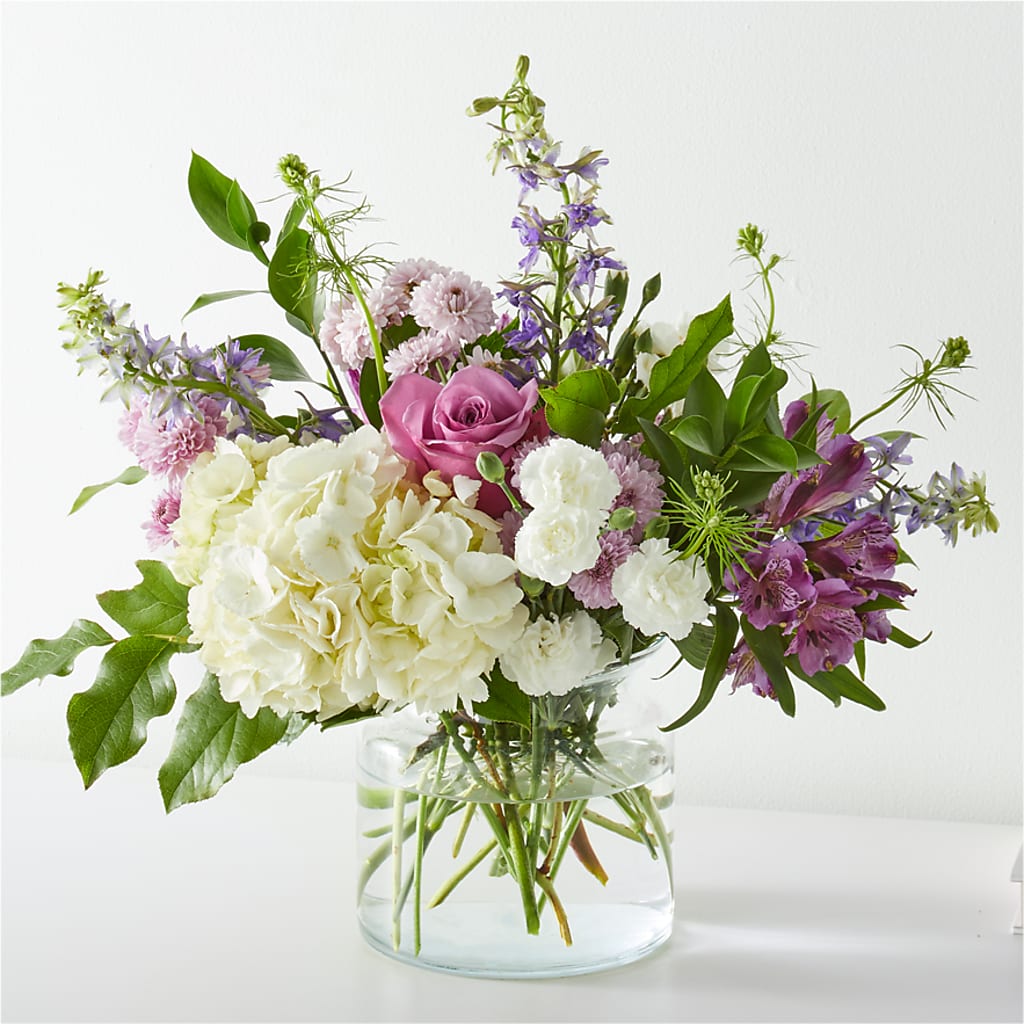 Violet Caress Bouquet – Sb Floral Too, Davenport IA