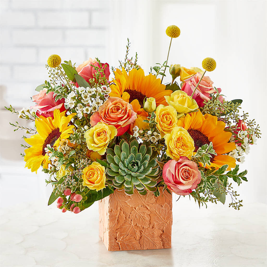 Sunflower Season Bouquet – Sb Floral Too, Davenport IA