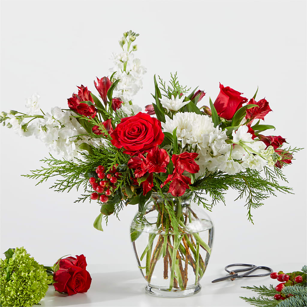 Merry Moment Bouquet – A Florist Original – Sb Floral Too, Davenport IA
