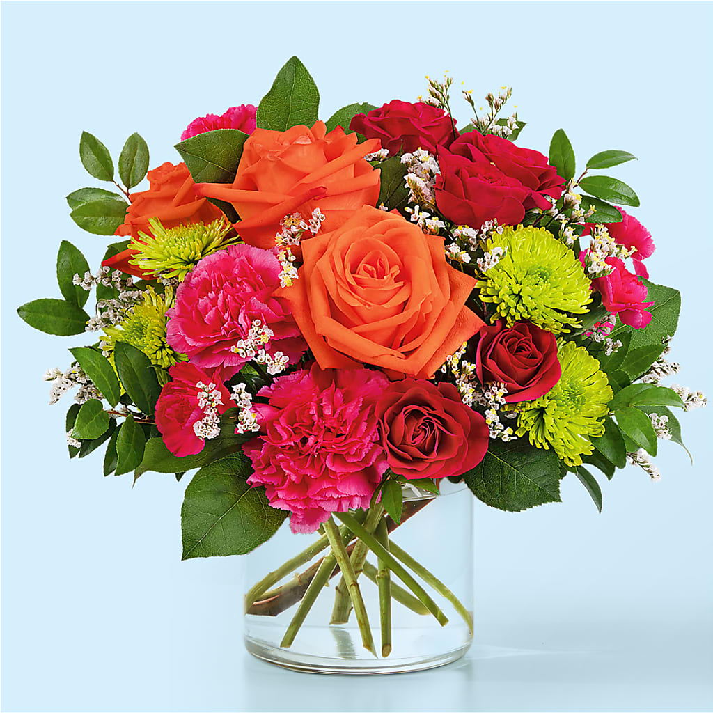 Colorful Carnival Bouquet – Sb Floral Too, Davenport IA