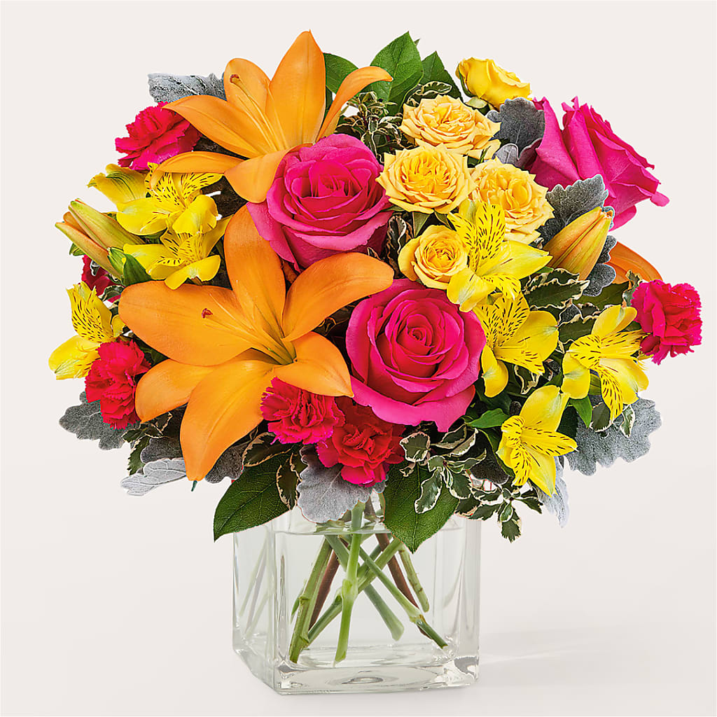 To the Tropics Bouquet – Sb Floral Too, Davenport IA