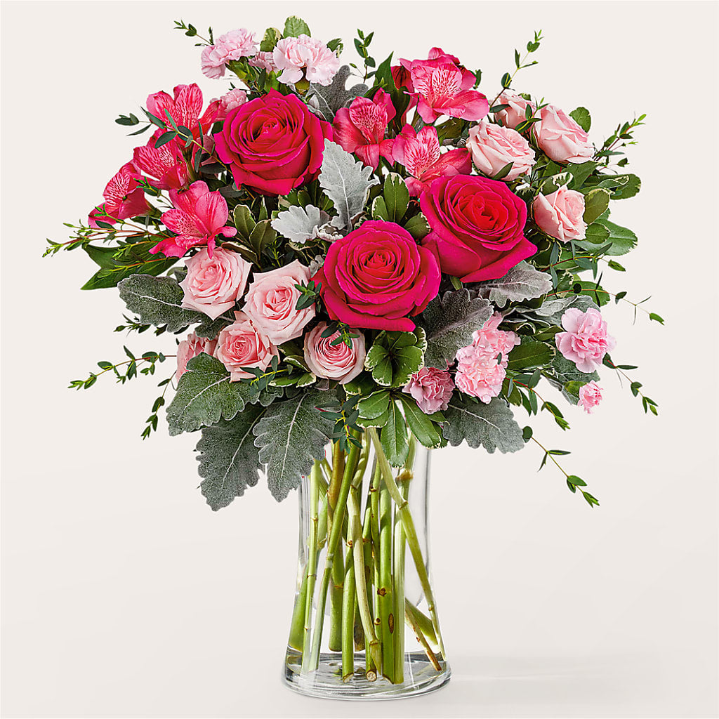 Tickled Pink Bouquet – Sb Floral Too, Davenport IA