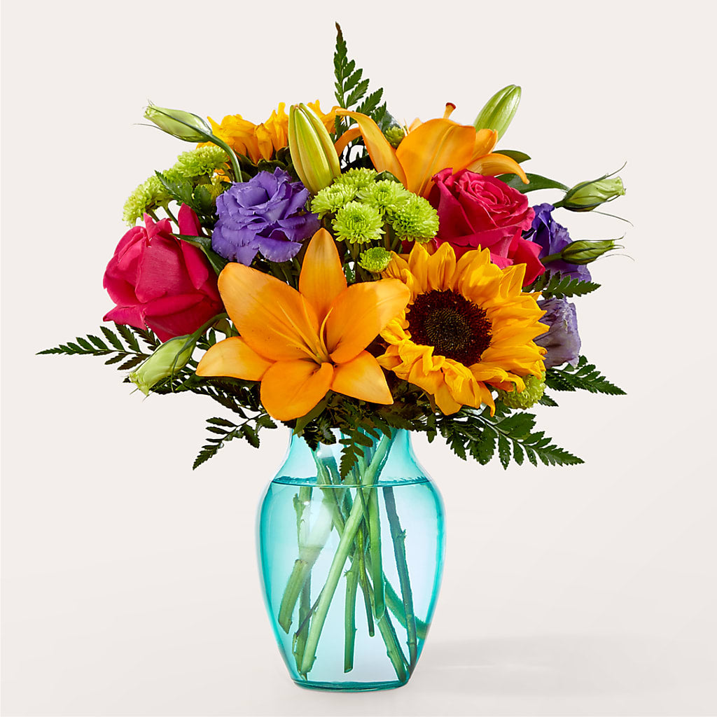Double Rainbow Bouquet – Sb Floral Too, Davenport IA