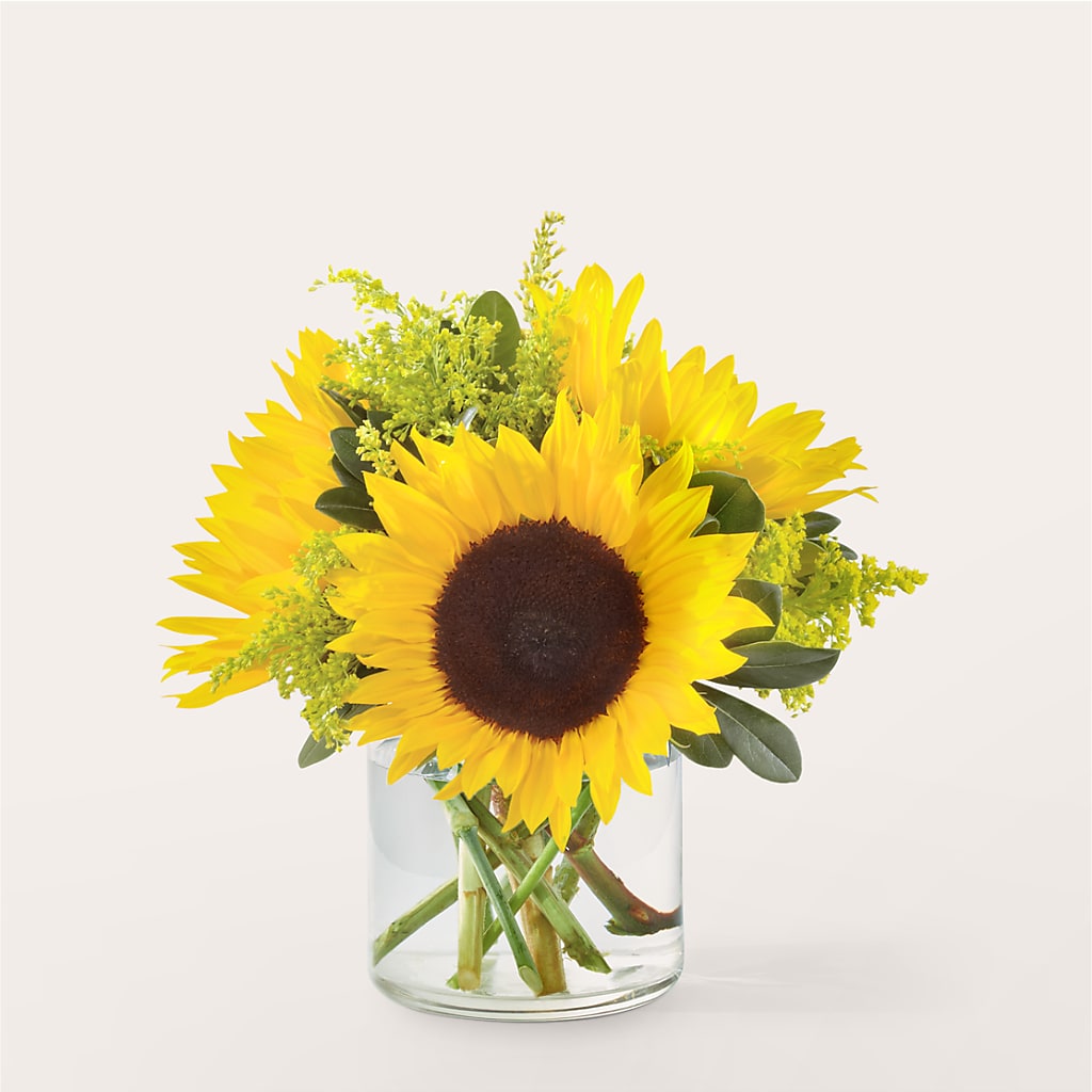 Beaming Sunflower Bouquet – Sb Floral Too, Davenport IA