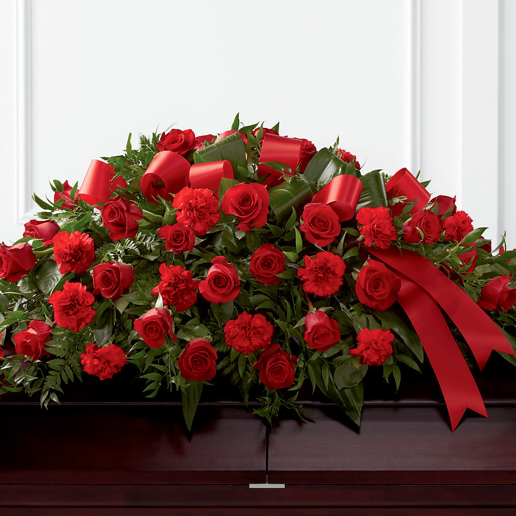 Tribute of Life Casket Spray – Sb Floral Too, Davenport IA