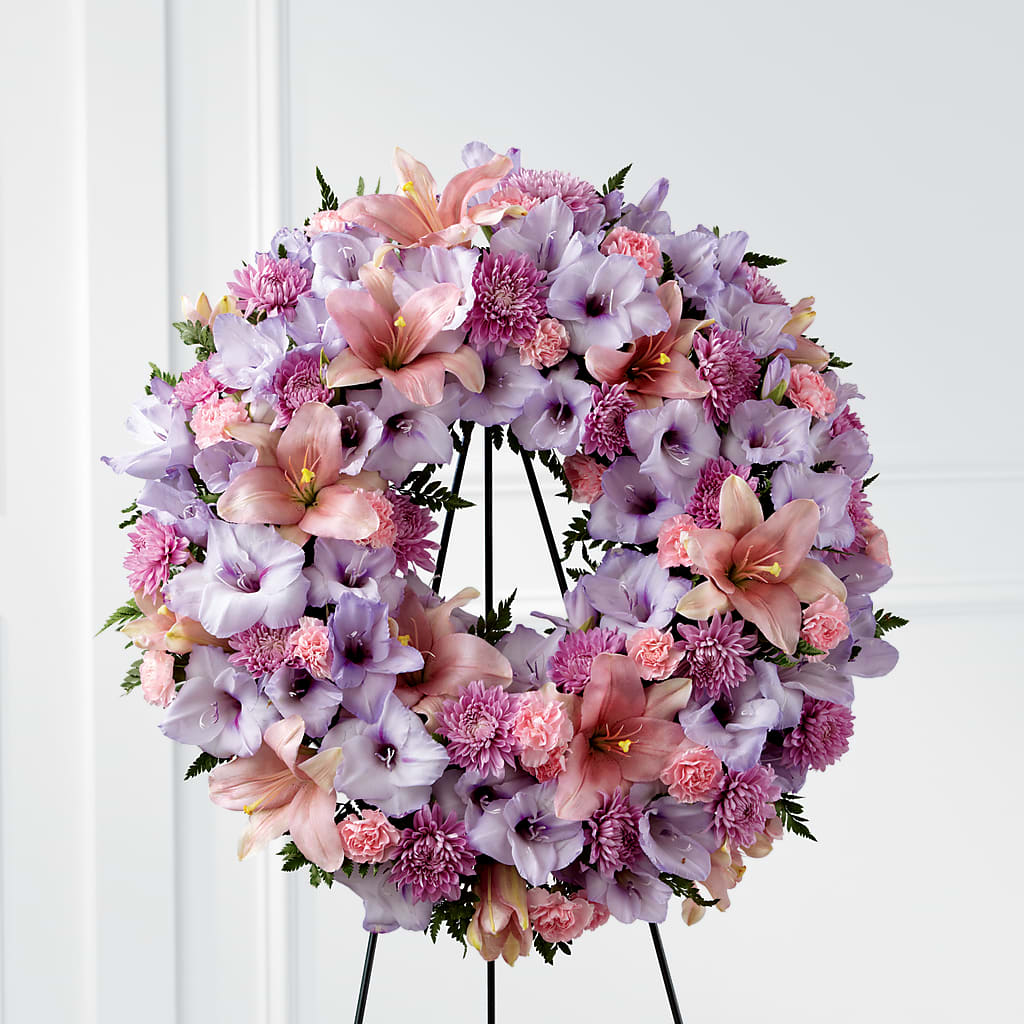 Beloved Friend Wreath – Sb Floral Too, Davenport IA