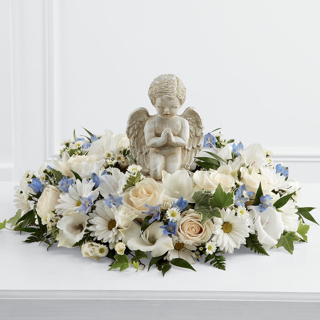Little Angel Ring of Flowers – Sb Floral Too, Davenport IA