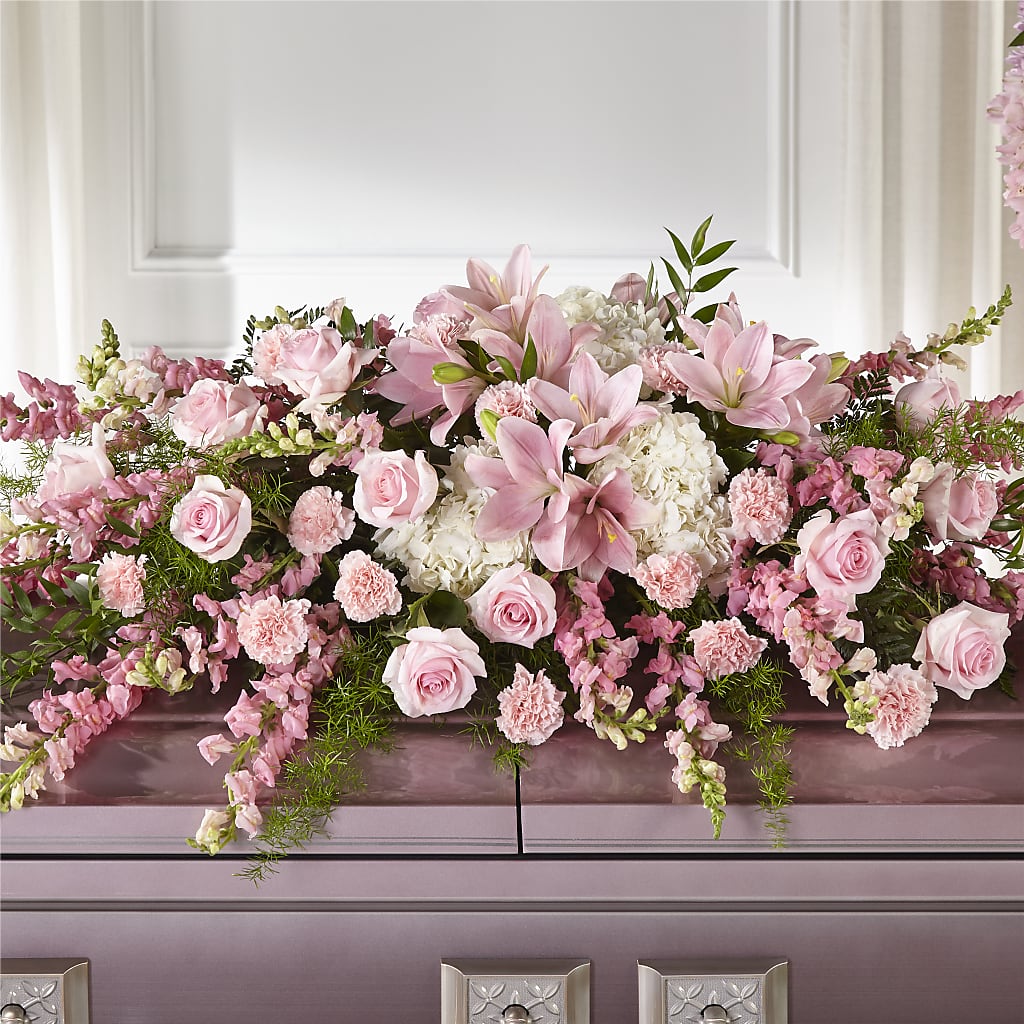 Life & Remembrance Casket Spray – Sb Floral Too, Davenport IA