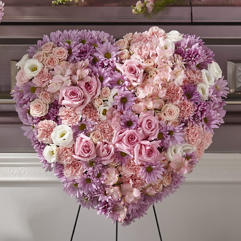 Heaven's Light Heart – Sb Floral Too, Davenport IA
