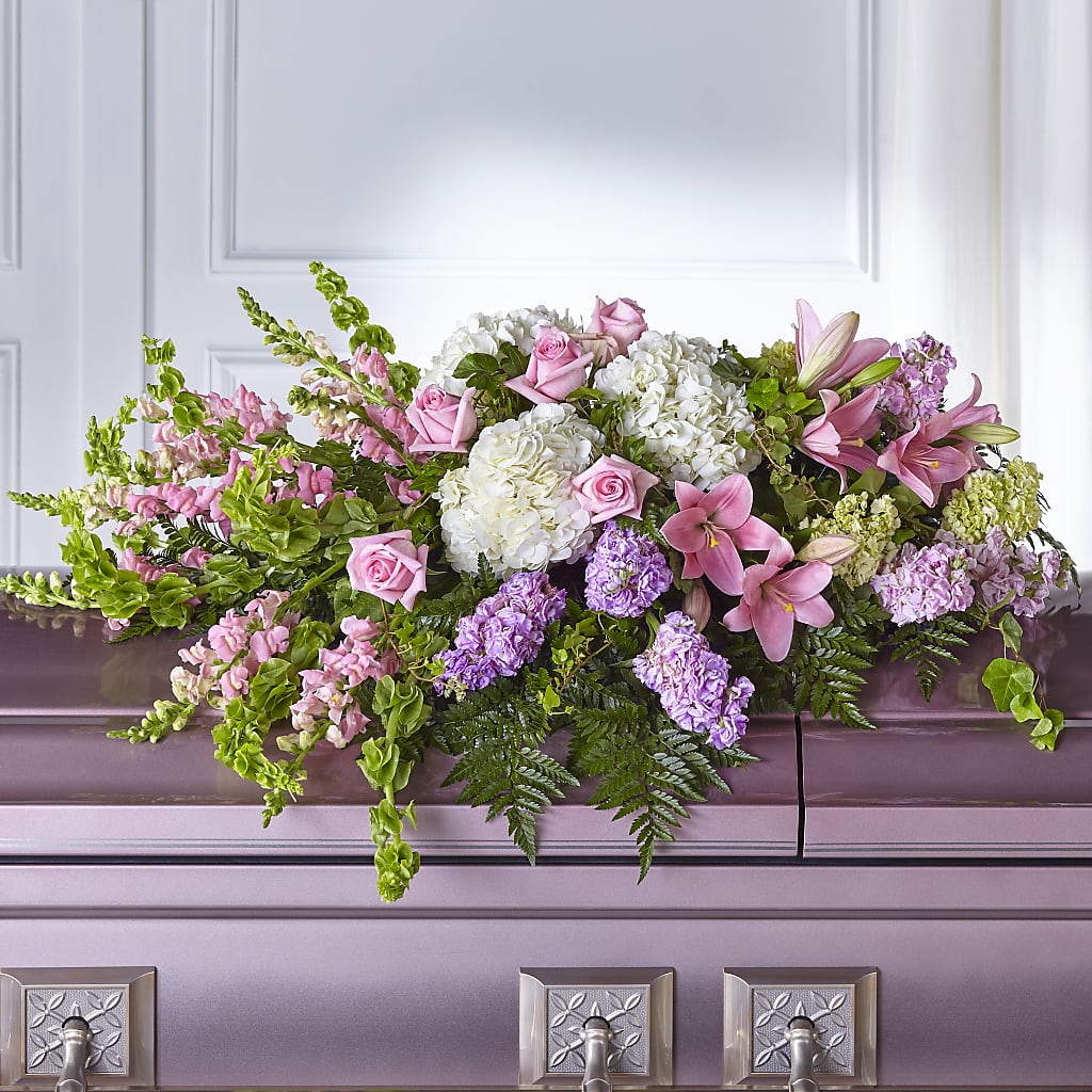 Life's Gratitude Casket Spray – Sb Floral Too, Davenport IA