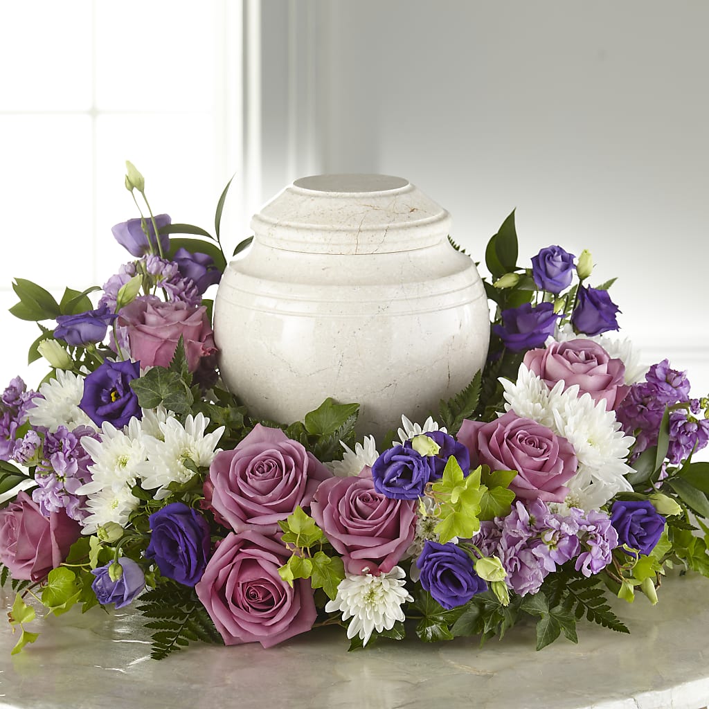 Blooming Sympathy Cremation Adornment – Sb Floral Too, Davenport IA