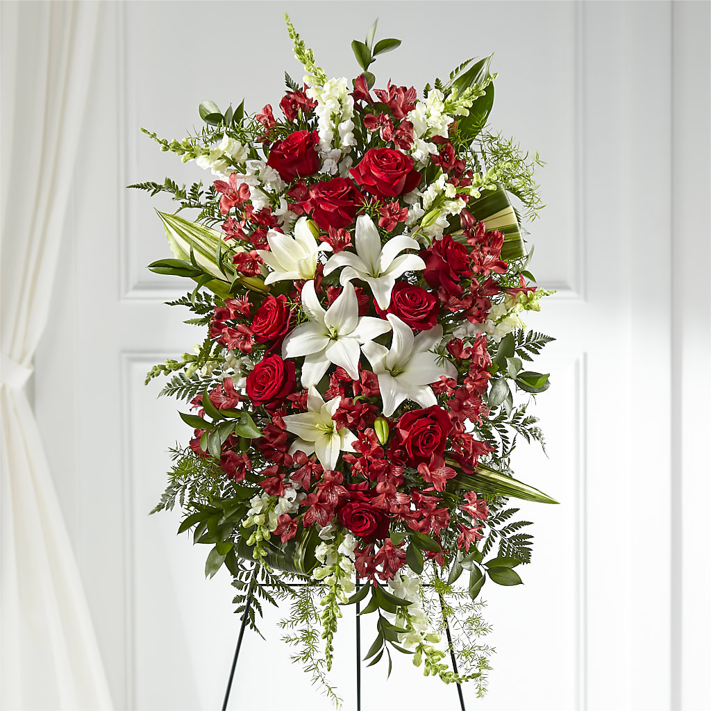 Everlasting Memory Standing Spray – Sb Floral Too, Davenport IA