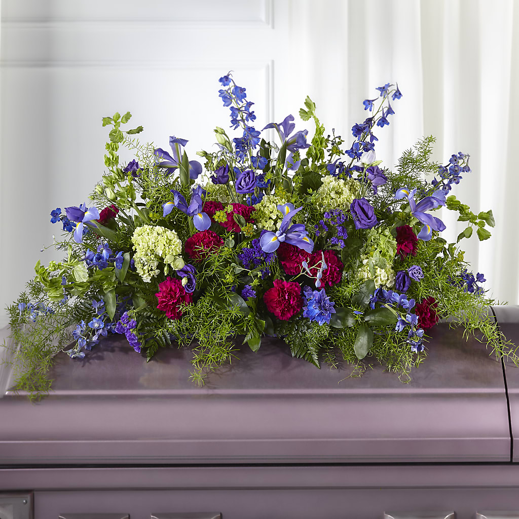 Always Treasured Casket Spray – Sb Floral Too, Davenport IA
