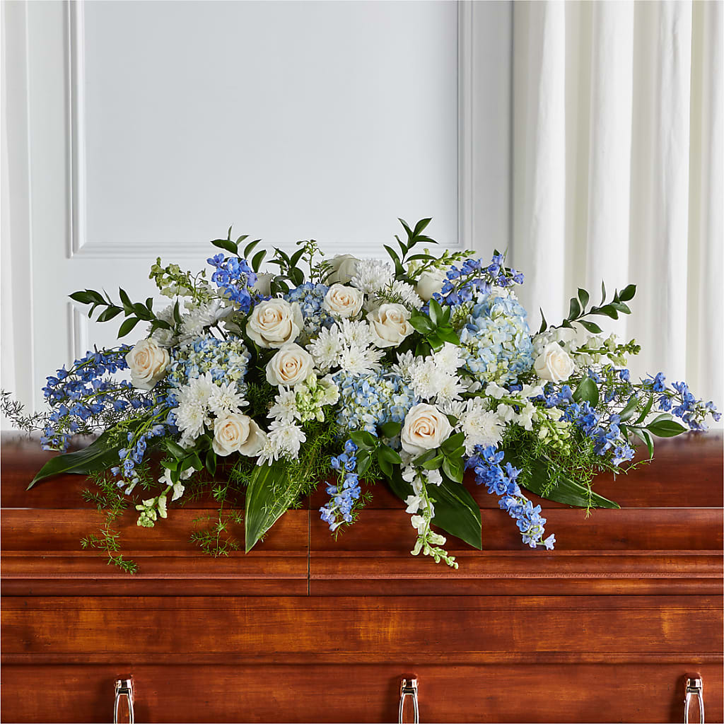 Timeless Essence Casket Spray – Sb Floral Too, Davenport IA