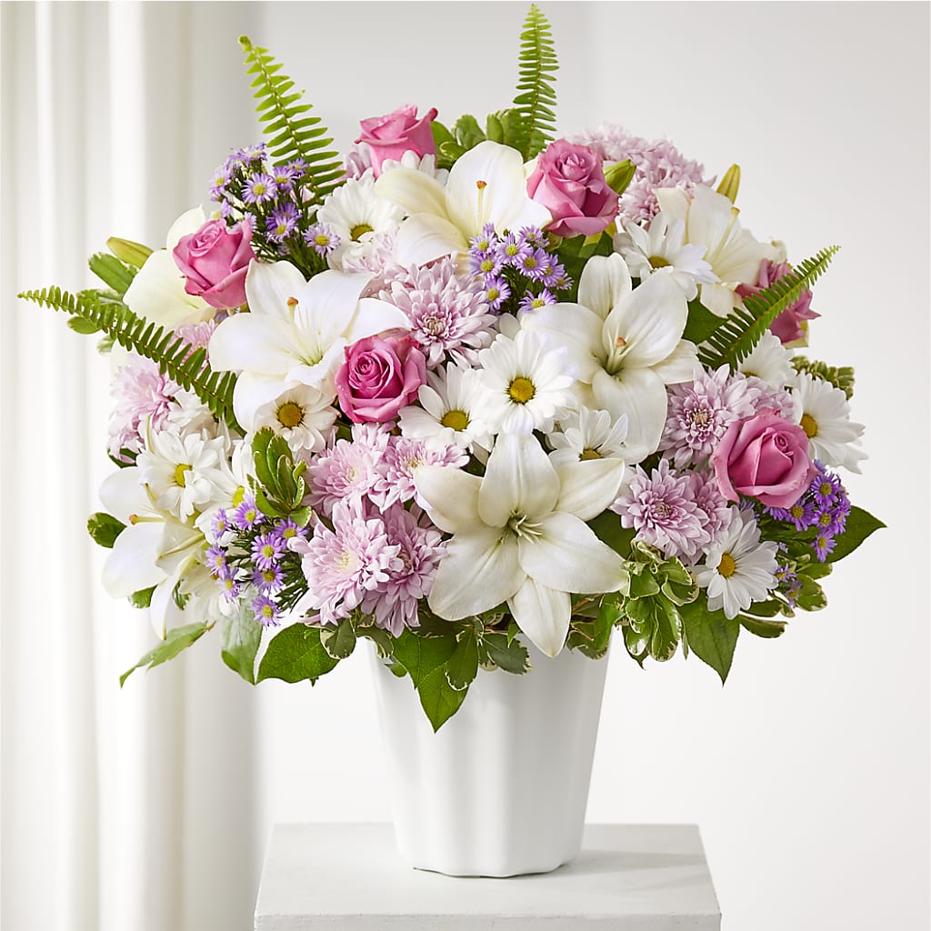 Warmest Thoughts Tabletop Basket – Sb Floral Too, Davenport IA