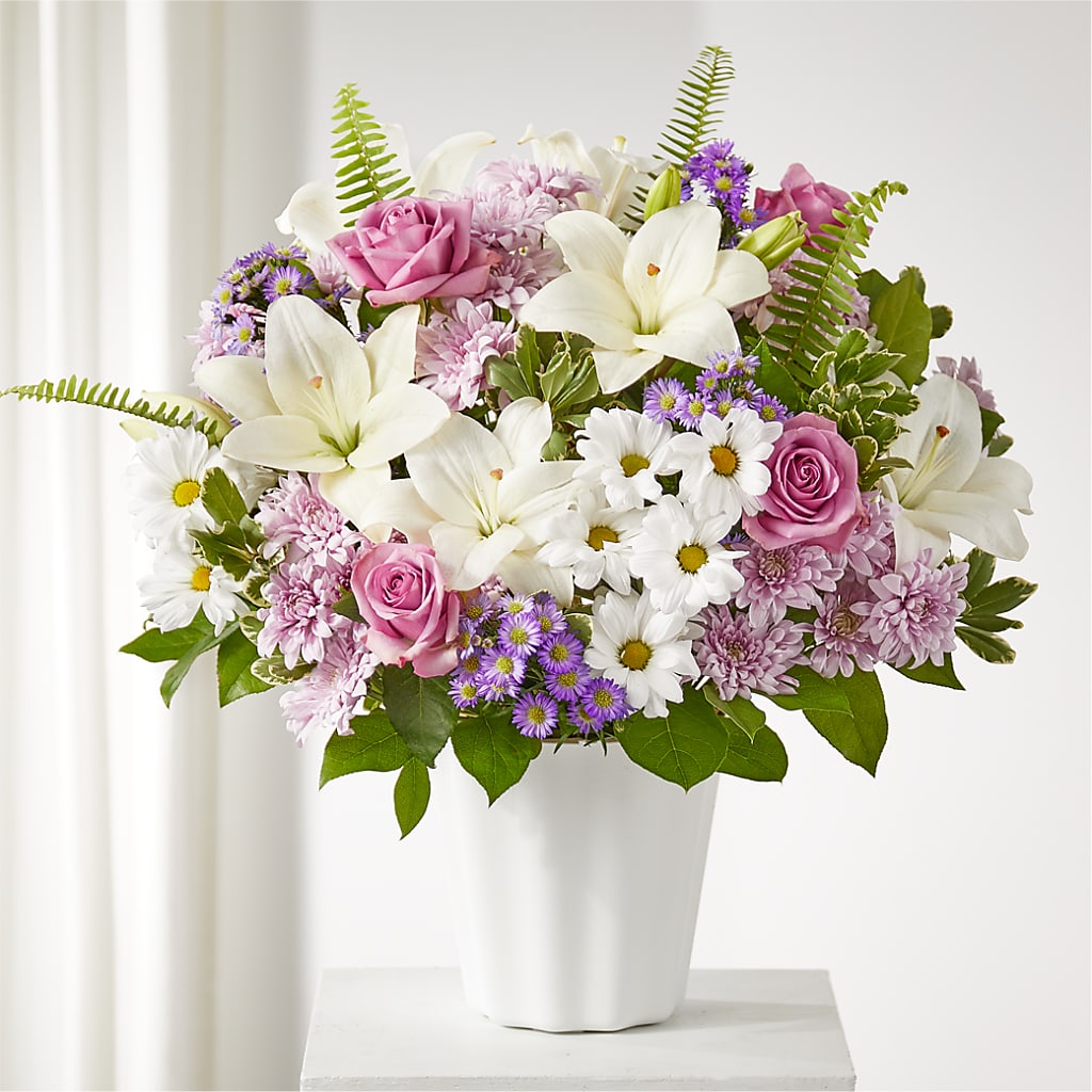 Warmest Thoughts Tabletop Basket – Sb Floral Too, Davenport IA