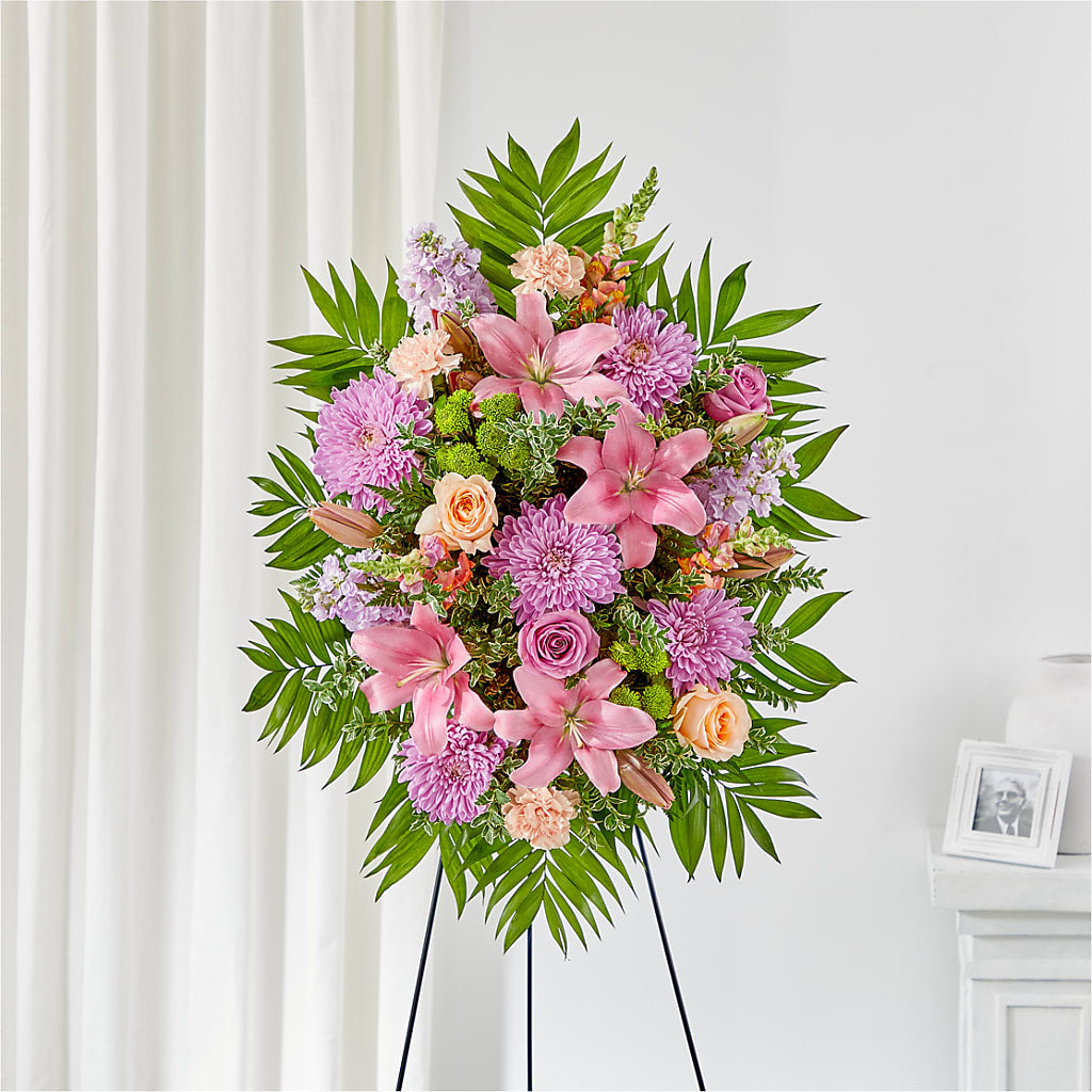 Love & Light Standing Spray – Sb Floral Too, Davenport IA