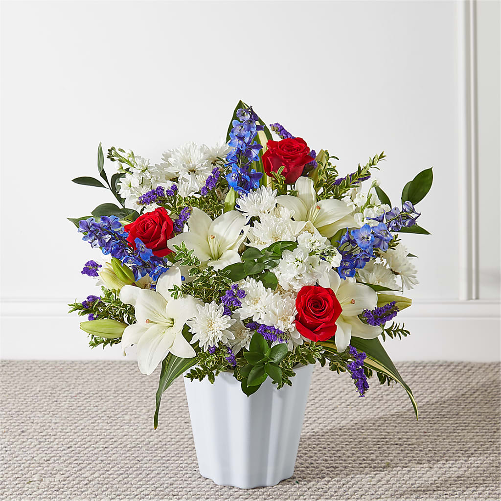 Consoled Floor Basket – Sb Floral Too, Davenport IA