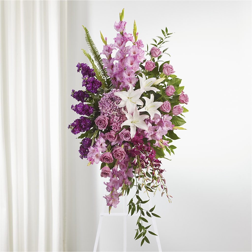 Never Alone Standing Spray – Sb Floral Too, Davenport IA
