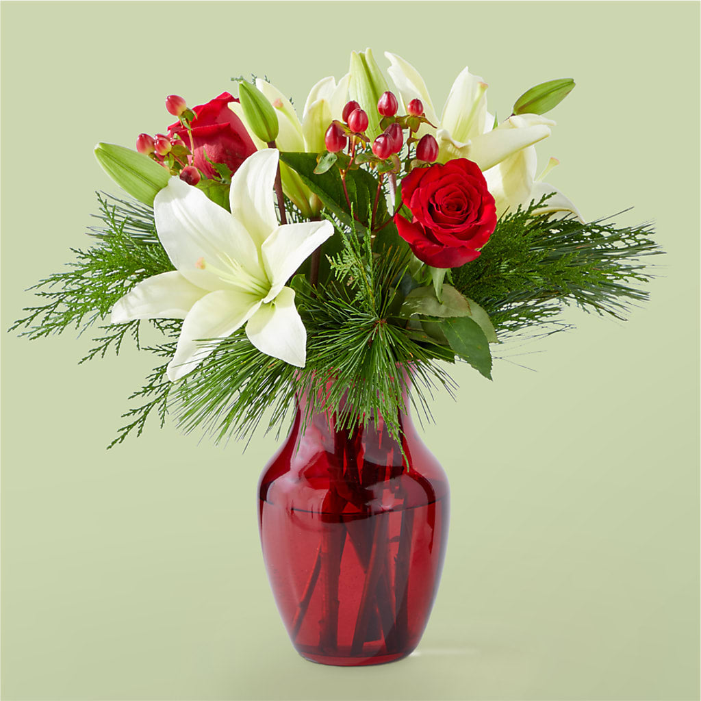 Evergreen Delight Bouquet – Sb Floral Too, Davenport IA