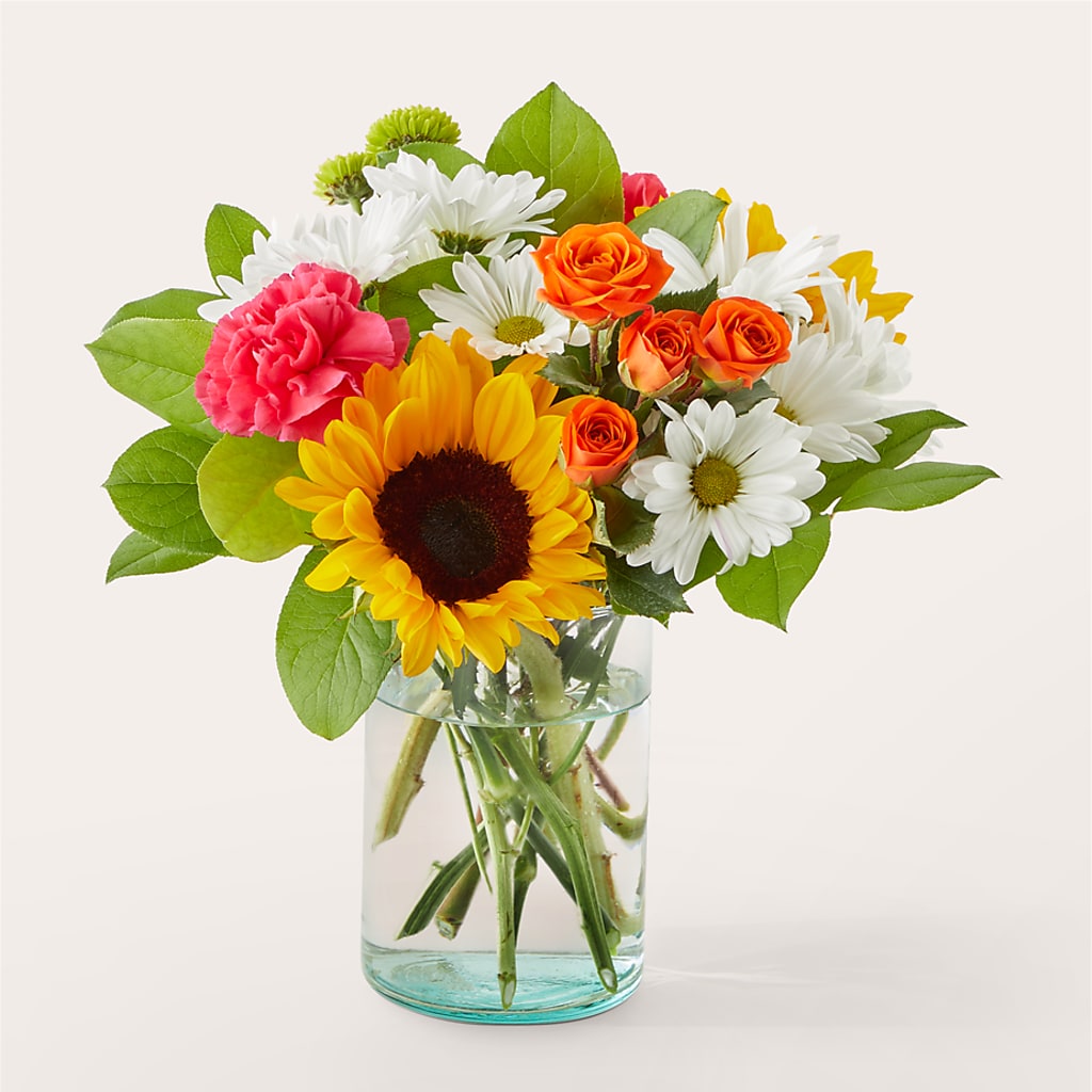 Sun-drenched Blooms Bouquet – Sb Floral Too, Davenport IA
