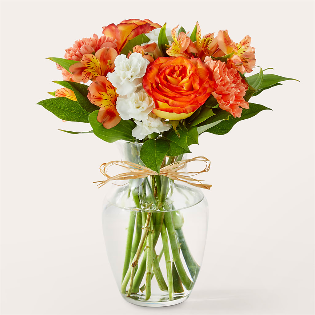 Apricot Glow Bouquet – Sb Floral Too, Davenport IA