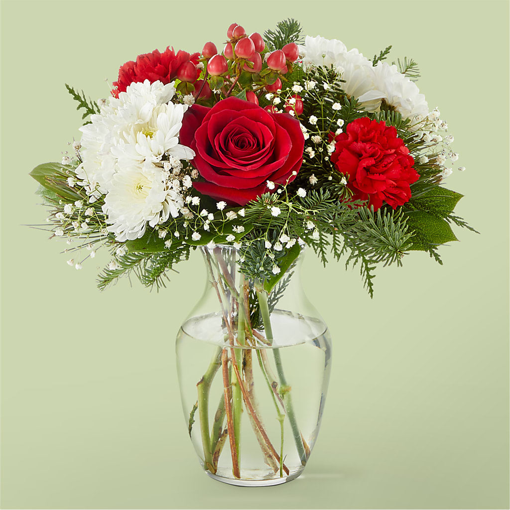 Chance of Flurries Bouquet – Sb Floral Too, Davenport IA