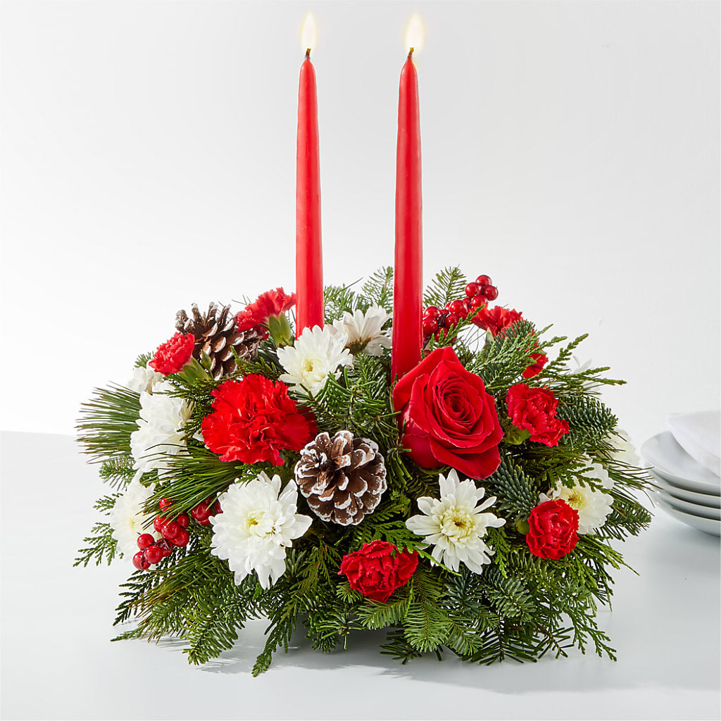 Holiday Soiree Centerpiece – Sb Floral Too, Davenport IA