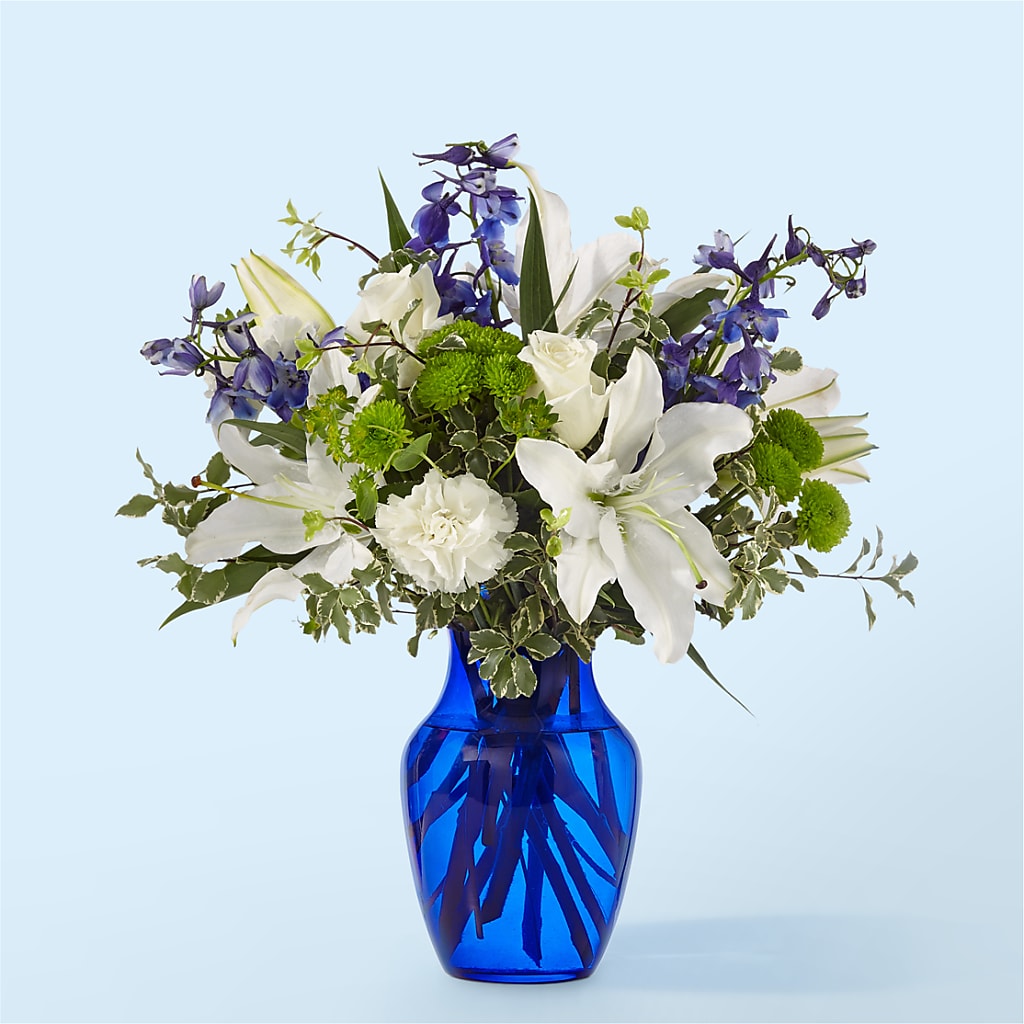Santorini Bouquet – Sb Floral Too, Davenport IA