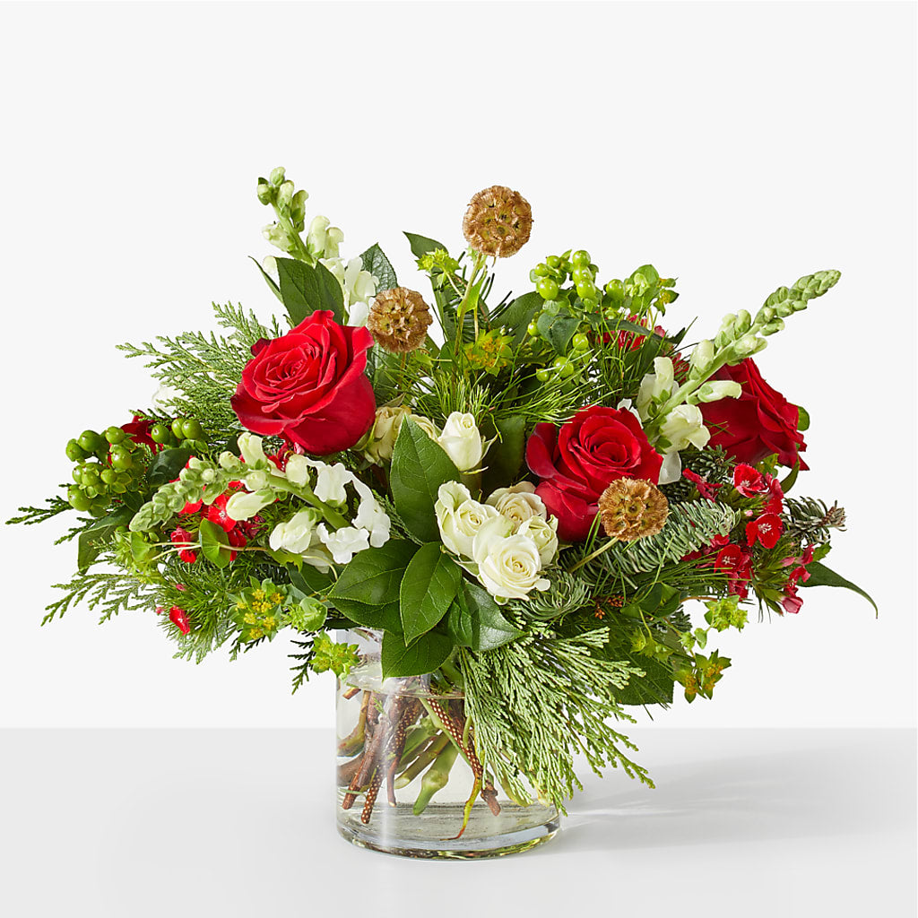 Deck the Halls Bouquet – Sb Floral Too, Davenport IA