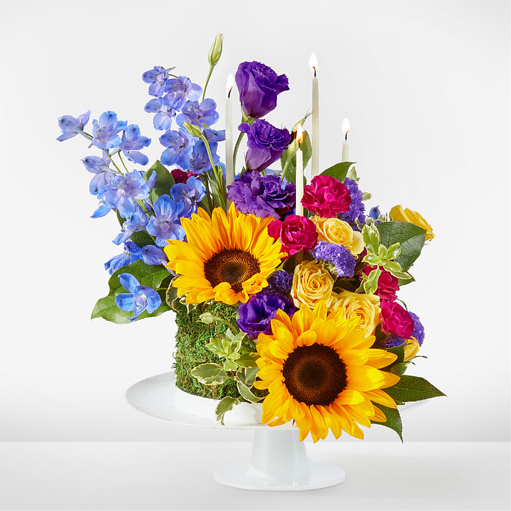 Star of the Day Floral Cake – Sb Floral Too, Davenport IA