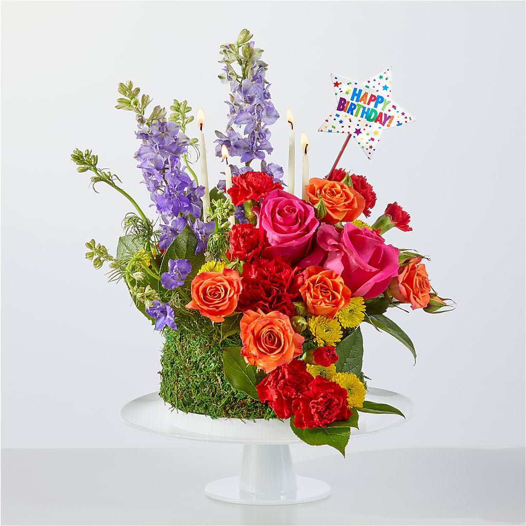 Best Year Yet Floral Cake – Sb Floral Too, Davenport IA