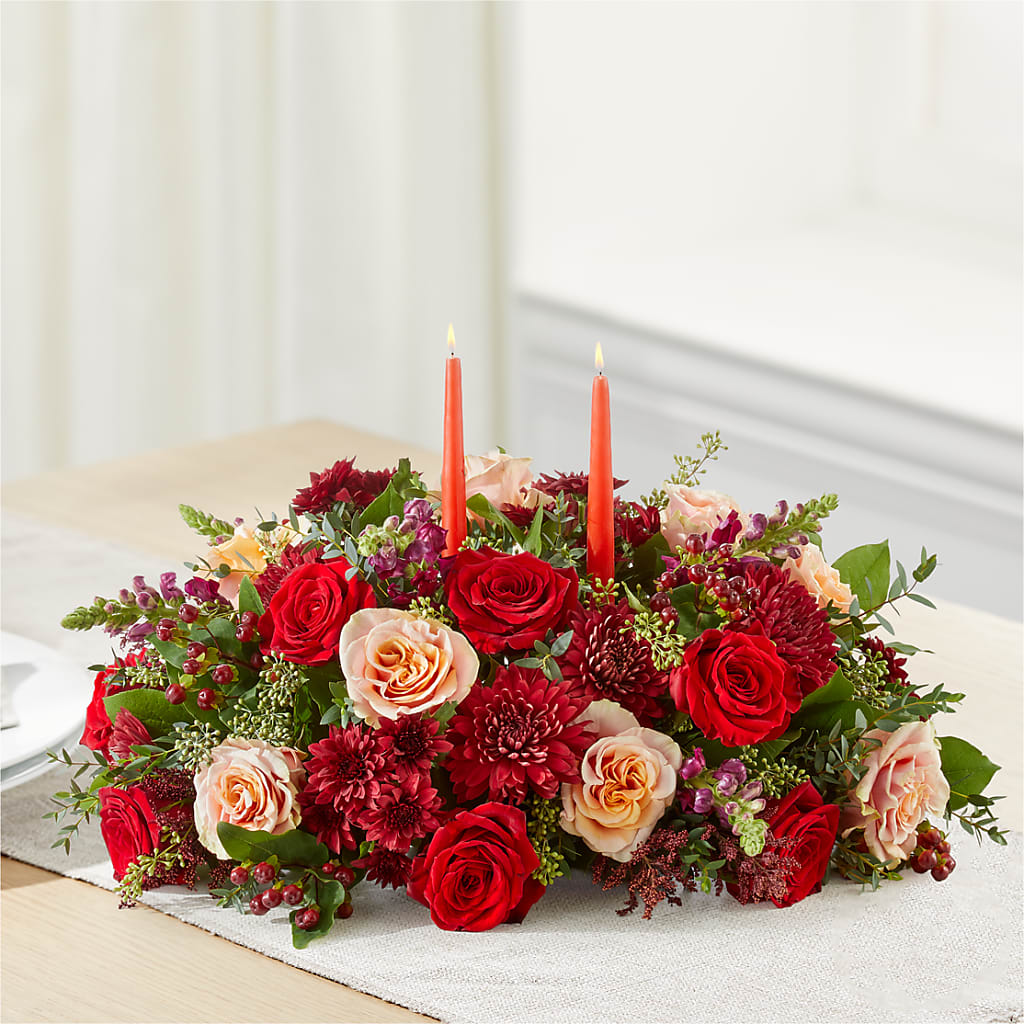 Most Thankful Centerpiece – Sb Floral Too, Davenport IA