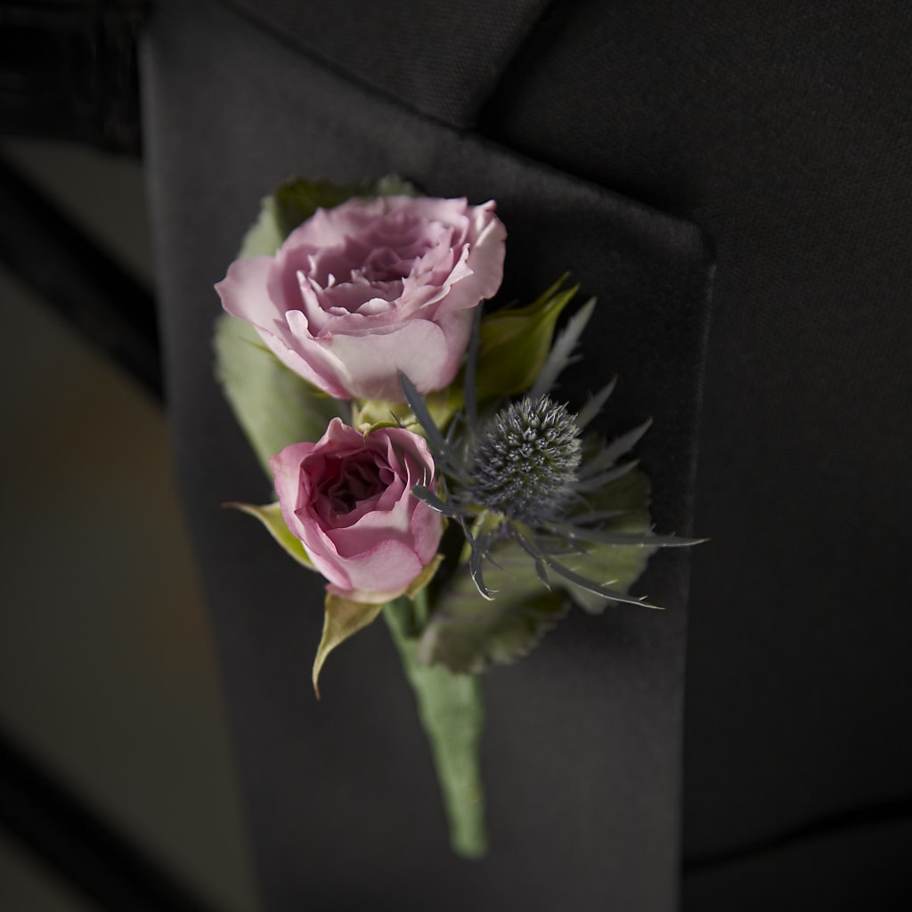 Veronica Boutonniere – Sb Floral Too, Davenport IA