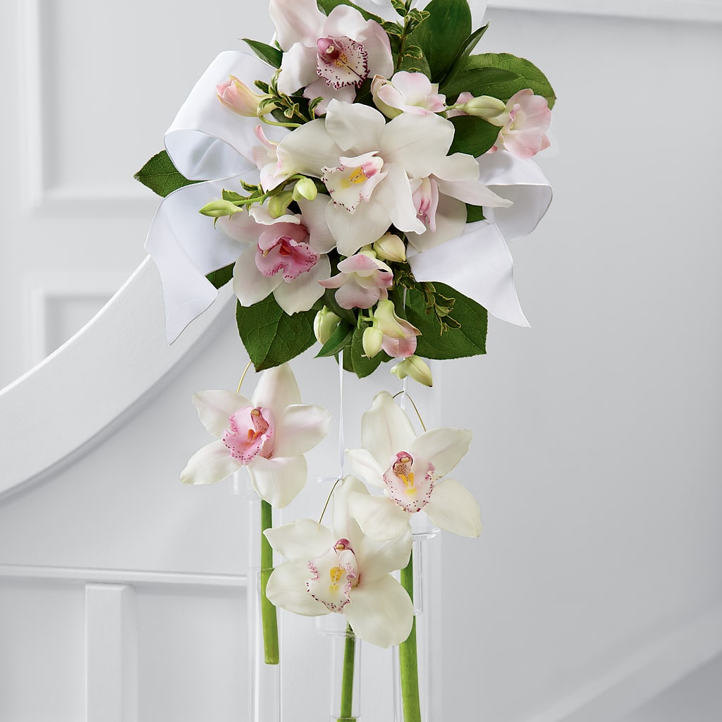 Perfect Entrance Pew Arrangement – Sb Floral Too, Davenport IA