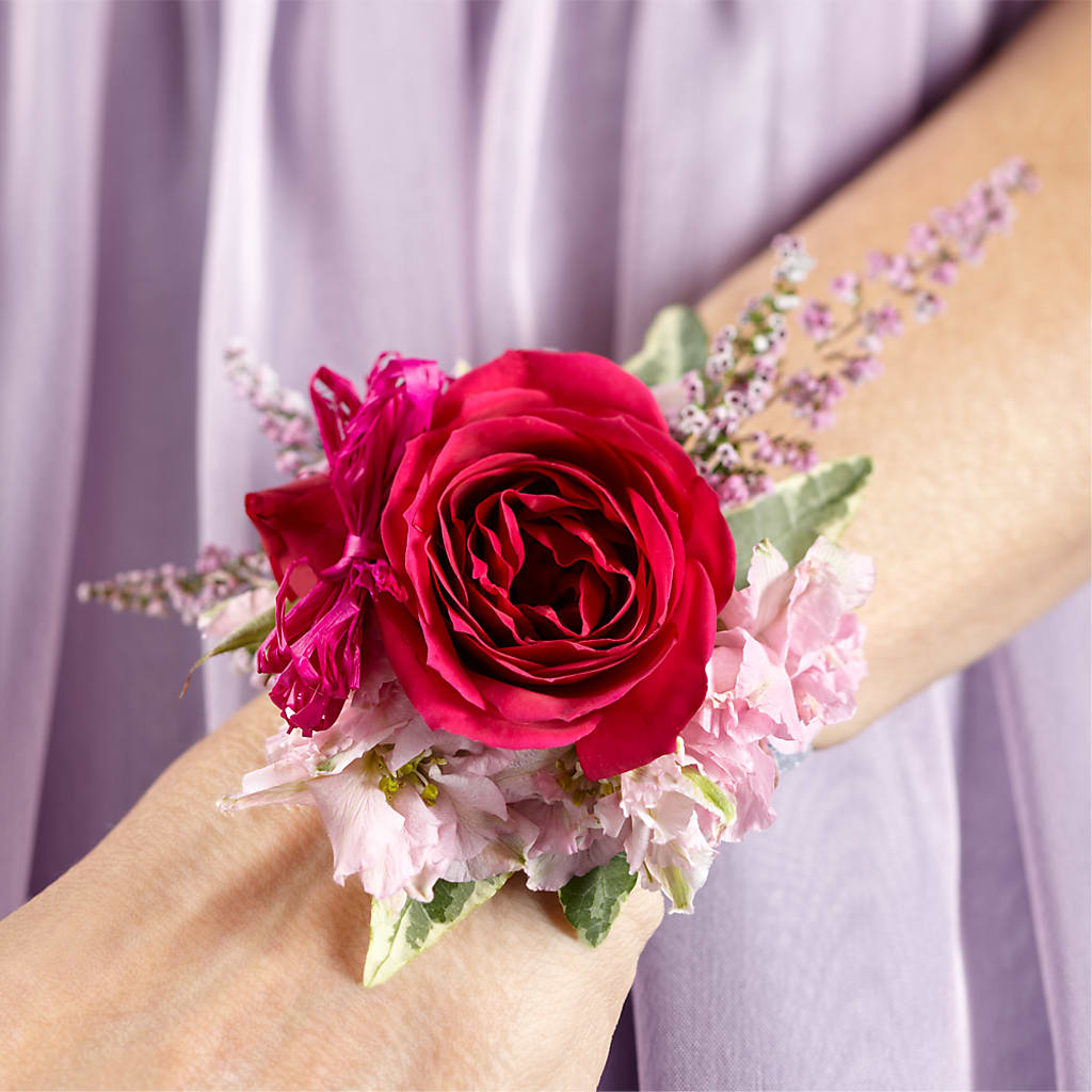 Rose Charm Corsage – Sb Floral Too, Davenport IA