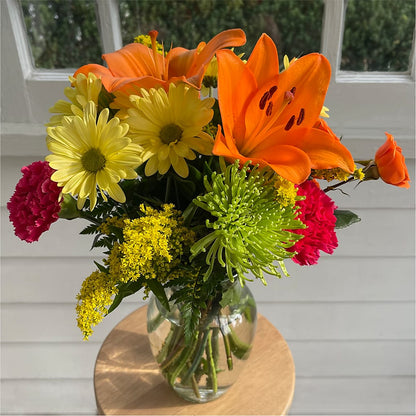 Bold & Bright – A Florist Original –  Sb Floral Too, Davenport IA