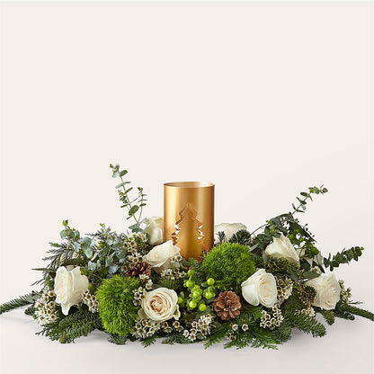 Chestnuts Roasting Centerpiece –  Sb Floral Too, Davenport IA