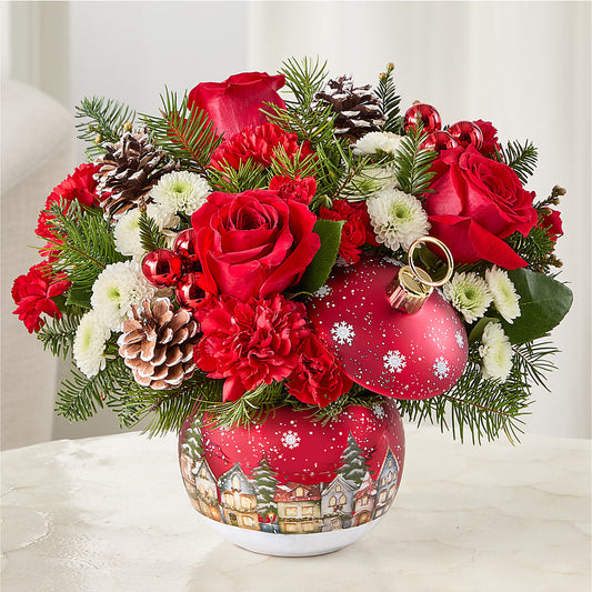 Christmas Carols Ornament –  Sb Floral Too, Davenport IA