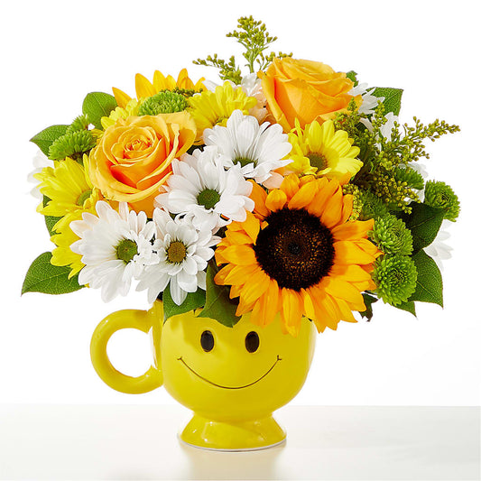Be Happy Bouquet –  Sb Floral Too, Davenport IA