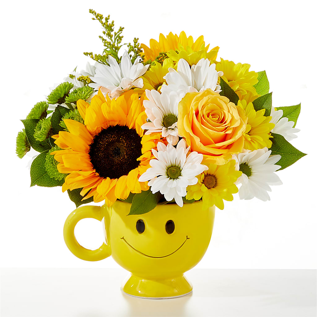 Be Happy Bouquet –  Sb Floral Too, Davenport IA