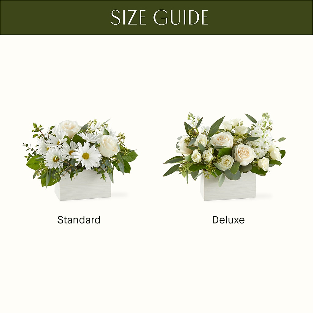 Fresh Linen Box Bouquet –  Sb Floral Too, Davenport IA
