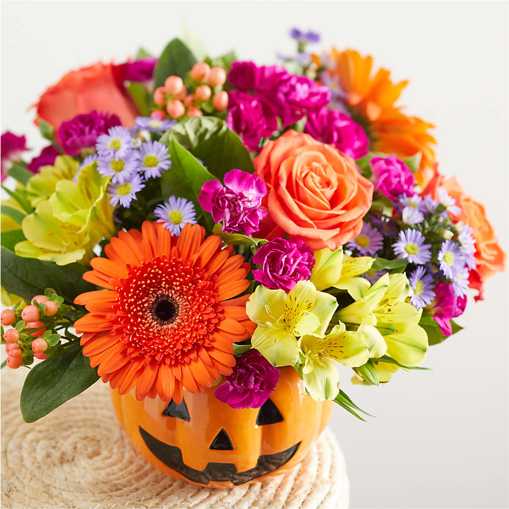 Tricks & Treats Pumpkin –  Sb Floral Too, Davenport IA