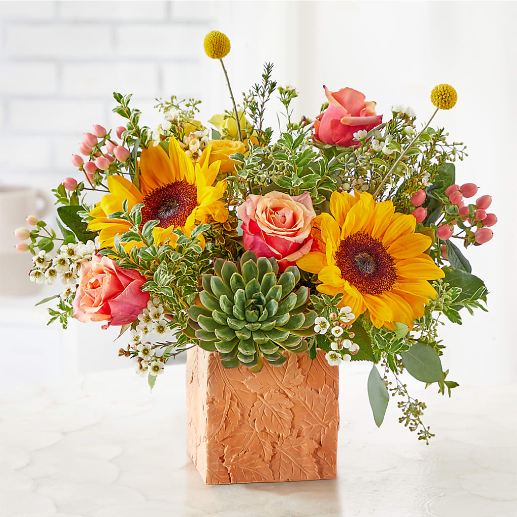 Sunflower Season Bouquet –  Sb Floral Too, Davenport IA