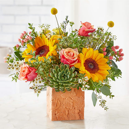 Sunflower Season Bouquet –  Sb Floral Too, Davenport IA