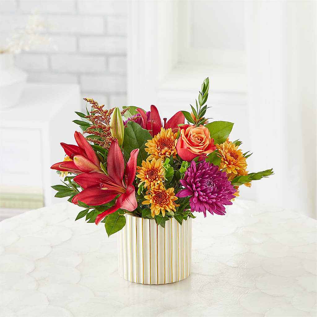Burgundy Landscape Bouquet –  Sb Floral Too, Davenport IA
