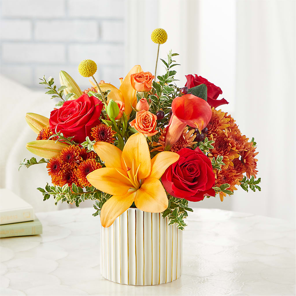 Scarlet Skies Bouquet –  Sb Floral Too, Davenport IA